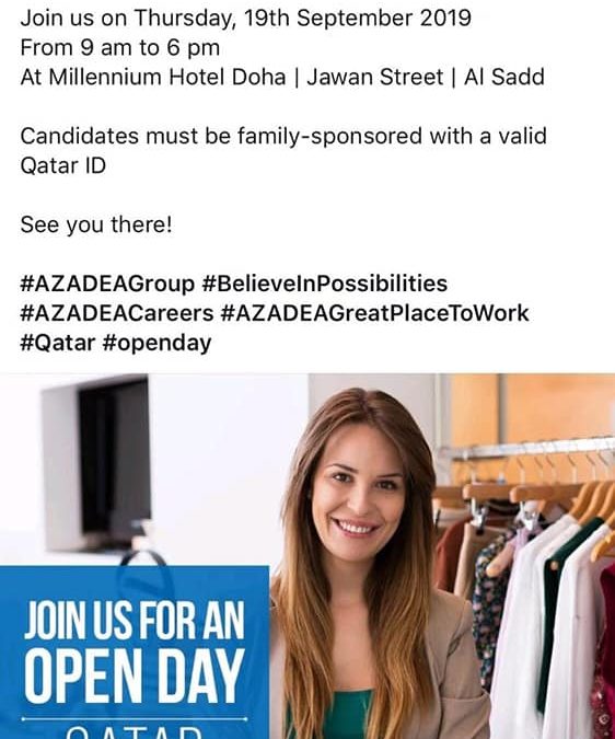 اليوم المفتوح للتوظيف في قطر